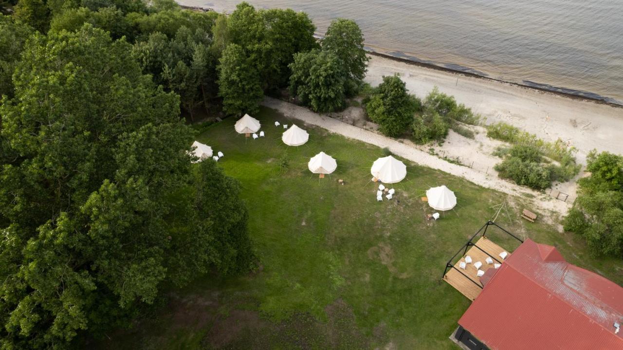 Glamping Mella Muiza Otel Jūrkalne Dış mekan fotoğraf